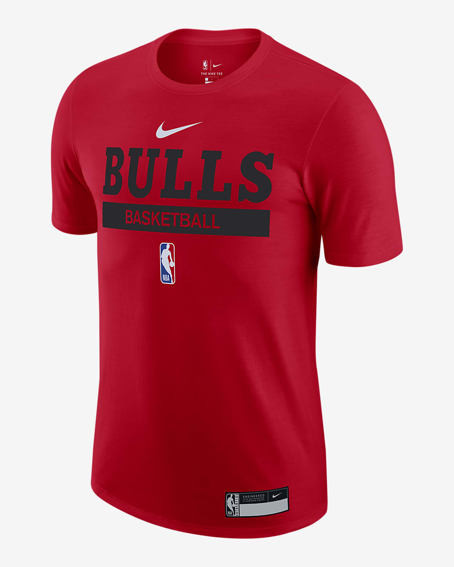 Chicago Bulls Men s Nike Dri FIT NBA Practice T Shirt